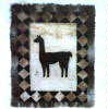 Piel de llama, rectangular